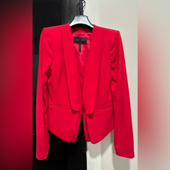 BCBGMaxAzria Bold Red Blazer - Picture 1 of 6